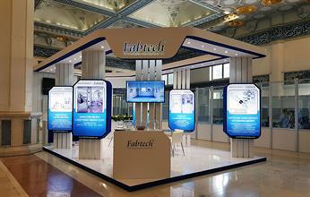 شرکت fabtech     متراژ:48    نمایشگاه تجهیزات پزشکی
